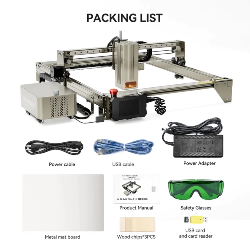 Lézer plotter  gravírozó Atomstack S40 Pro 95x40cm